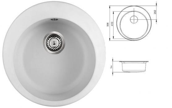<p><strong>Interline RONDO white</strong></p>